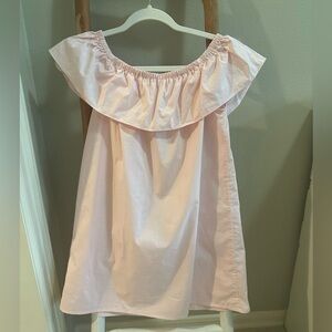 Anthropologie HD IN Paris Blush Off The Shoulder Mini